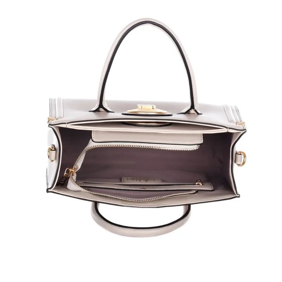 💥🇺🇸 Celine Dion Octave Leather Satchel Sand - Picture 4 of 6